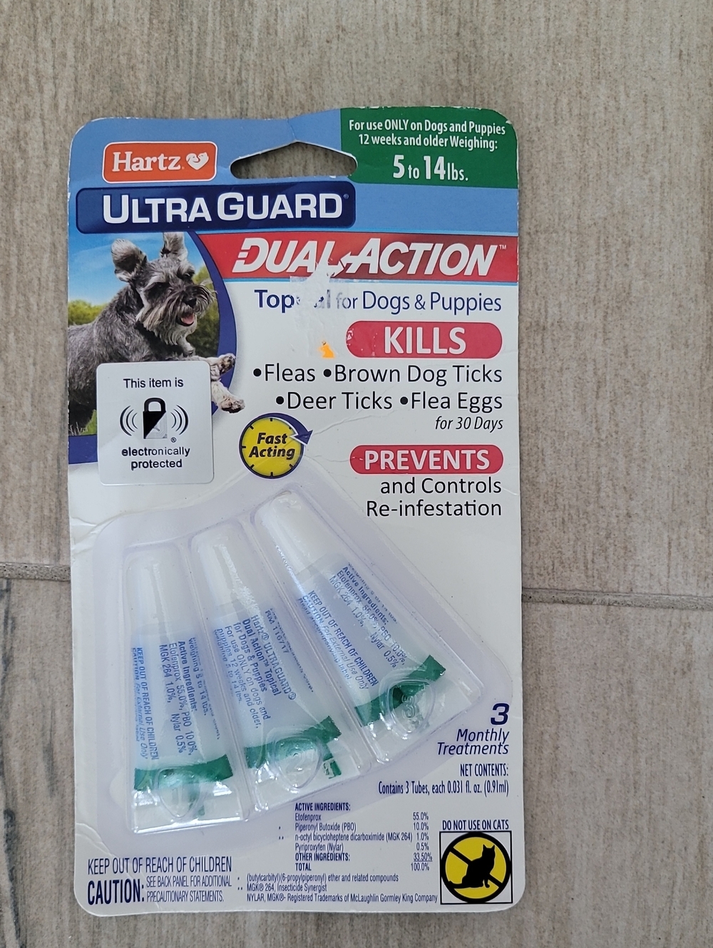 UltraGuard Dual Action Topical for Dogs & Puppies